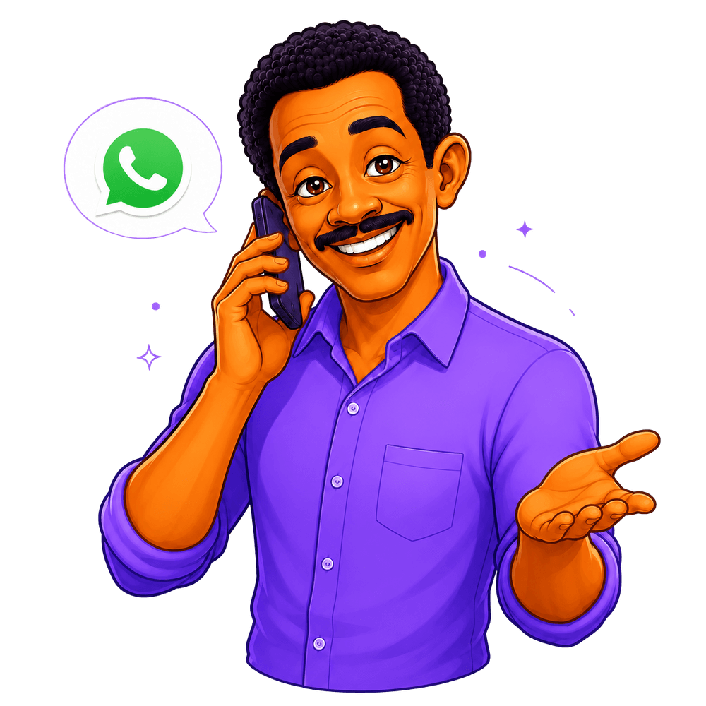 Falando no WhatsApp