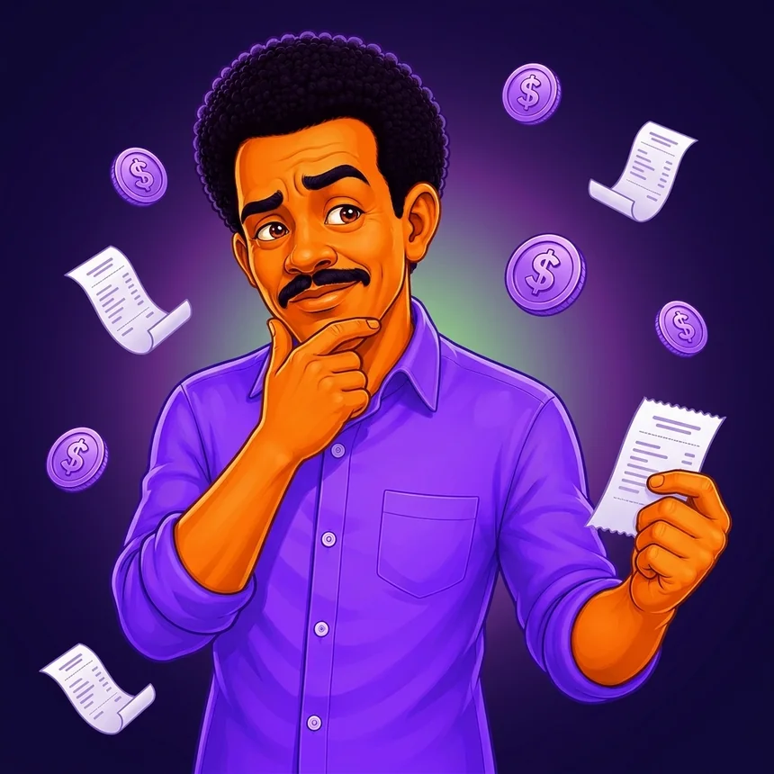 Julius procurando pra onde foi o dinheiro